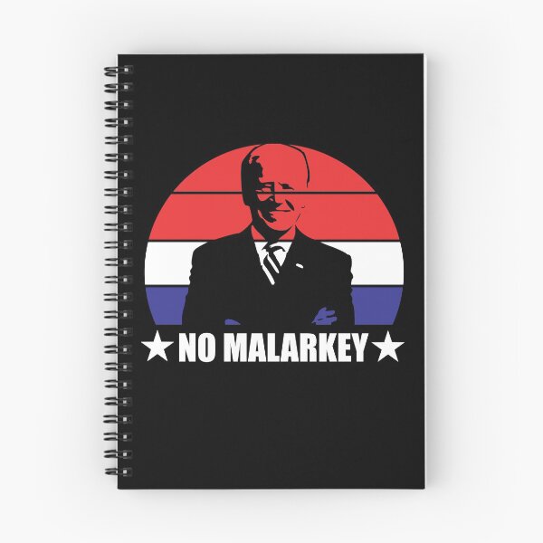 Item preview, No Malarkey Retro Sunset - Joe Biden designed and sold by RandomStuffShop.