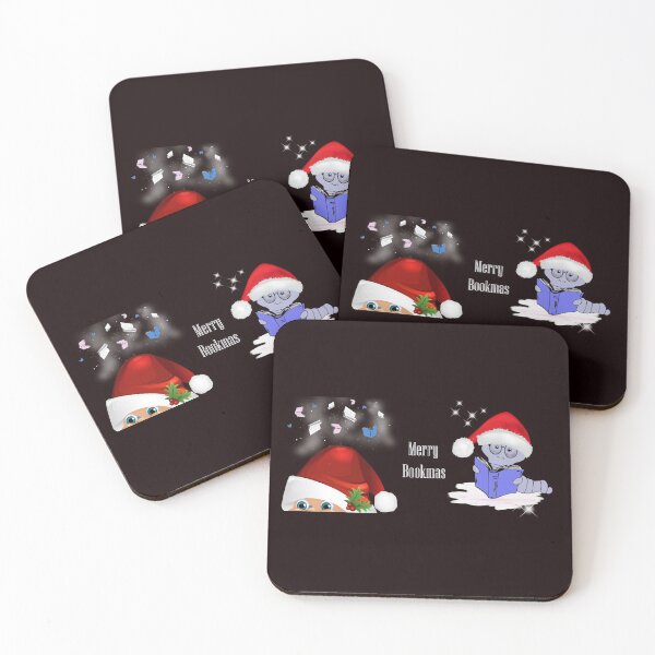 Item preview, Merry Bookmas! designed and sold by KatjaRedbubble.