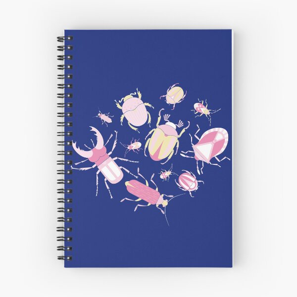 Item preview, Crowded pink blue beetles  designed and sold by shushunya13.