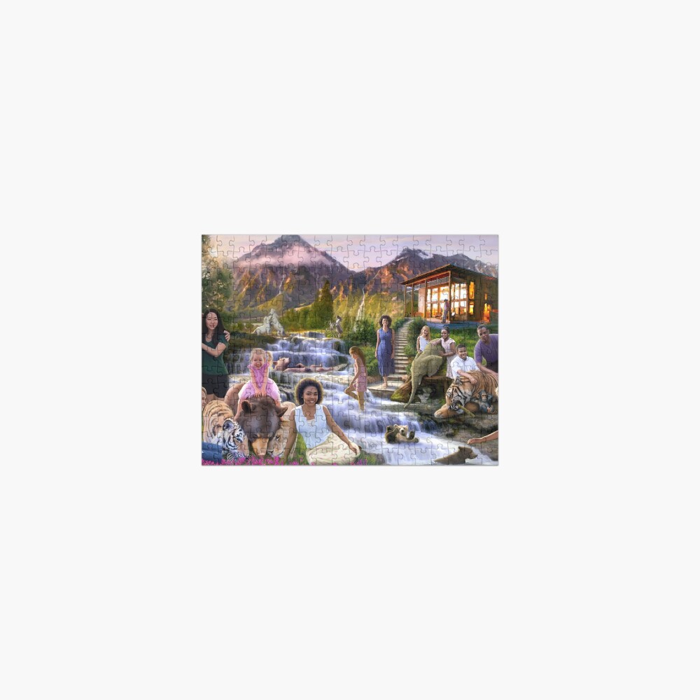Mountain Paradise Jigsaw Puzzle