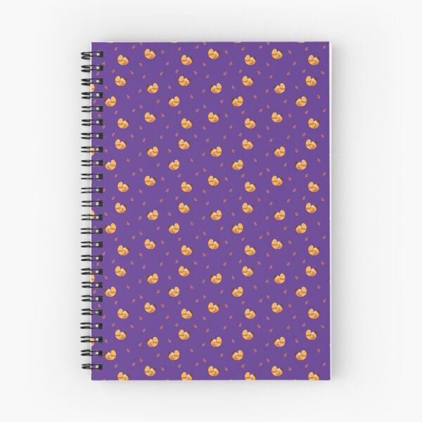Item preview, cute bee purple pattern  designed and sold by DrawsomeDays.
