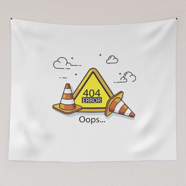 Item preview, Oops 404 error t-shirt designed and sold by DiamondStore1.
