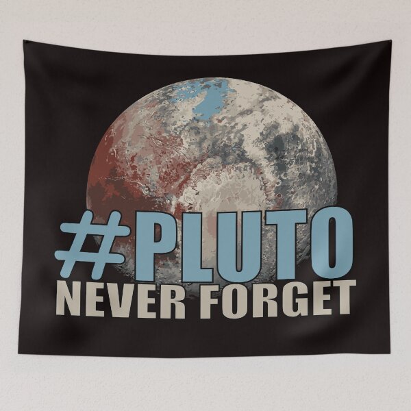 Item preview, #Pluto Never Forget  designed and sold by JAZTshirt.