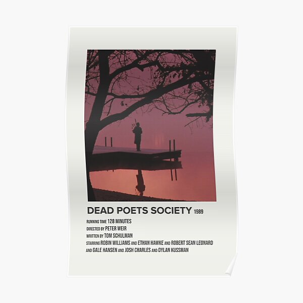 dead poets society (1989) Poster