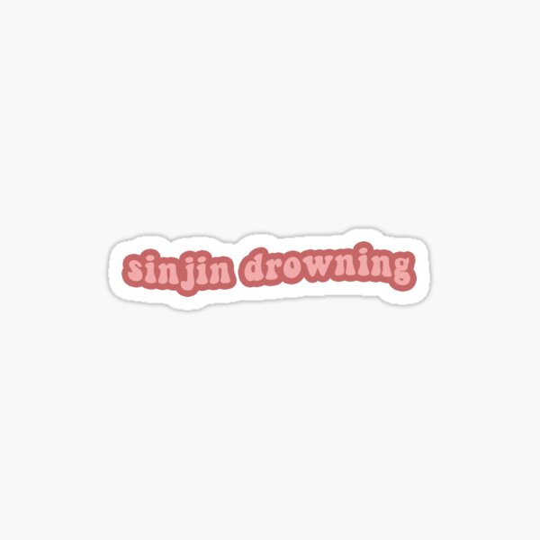 Sinjins Drowning Stickers Redbubble - sinjin drowning roblox account