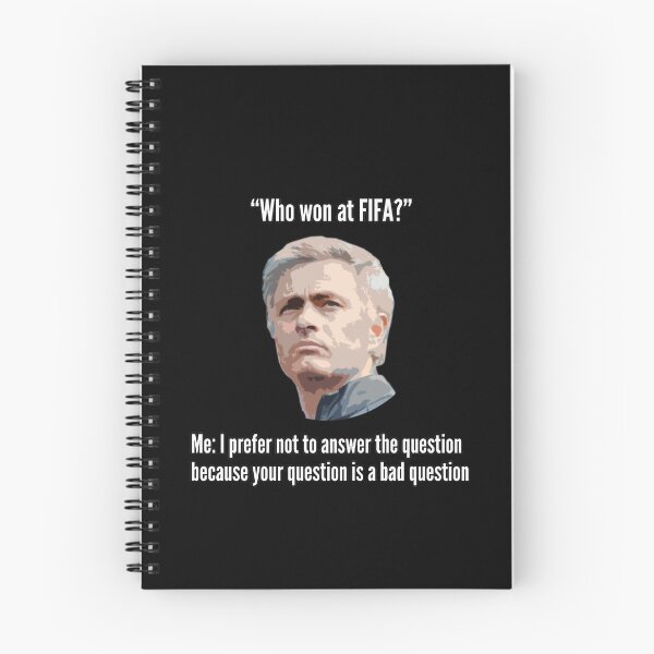 Artikelvorschau, Jose Mourinho Ihre Frage ist eine schlechte Frage - Wer hat bei der FIFA gewonnen? entworfen und verkauft von RTParty.