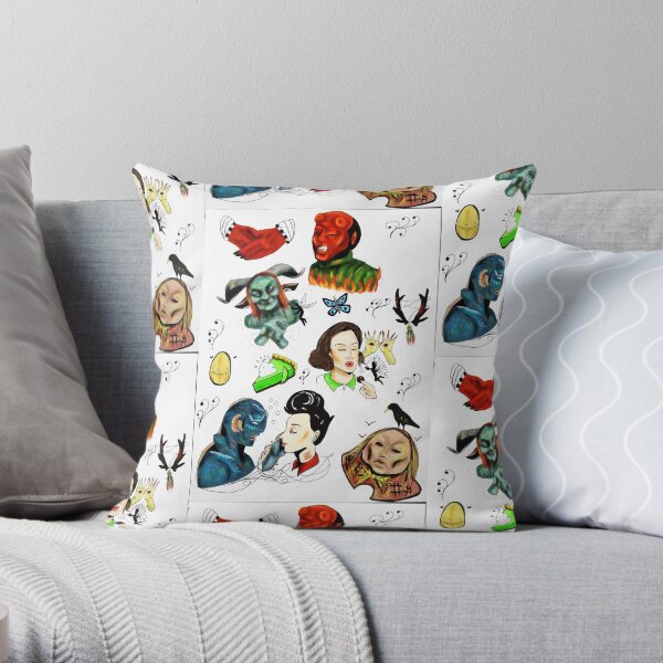 Guillermo Del Toro Throw Pillow