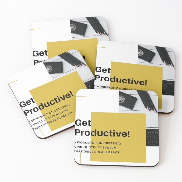 Item preview, get productive! A workshop on creating a productivity system that drives real impact  designed and sold by mr.bardook.