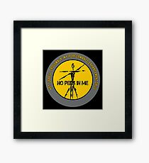 Kettlebell Crosswalk - My Performance Enhancement Drug Framed Print