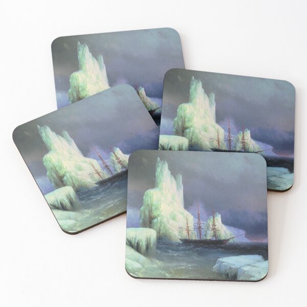 Item preview, Icebergs in the Atlantic - Ivan Aivazovsky - 1870 designed and sold by CJET.