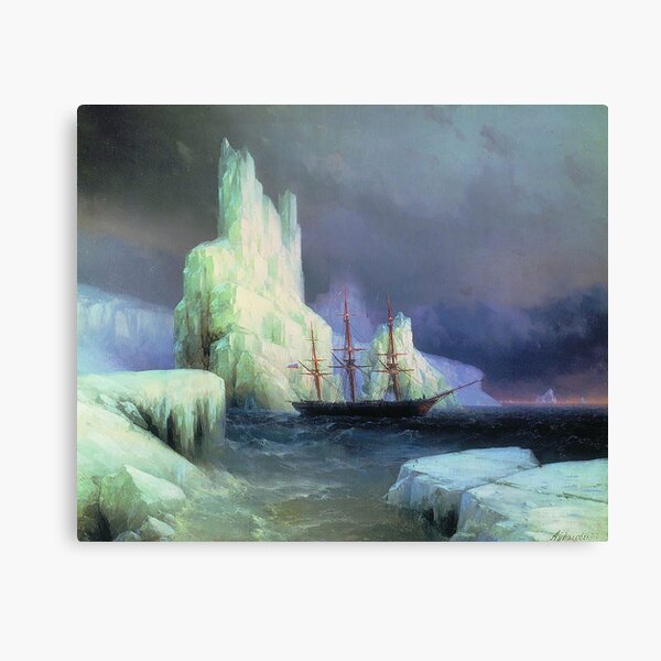 Item preview, Icebergs in the Atlantic - Ivan Aivazovsky - 1870 designed and sold by CJET.