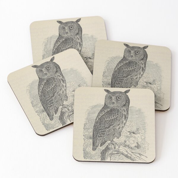 Item preview, Screech Owl designed and sold by BlueSpecsStudio.