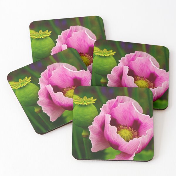 Item preview, Beautiful Pink Poppy Flower designed and sold by NatureGo.