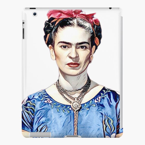 Funda Y Vinilo Para Ipad Frida Kahlo Cartoonish Art Boceto De Artista Mexicano De