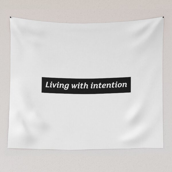 Item preview, Living with intention designed and sold by positivemessage.