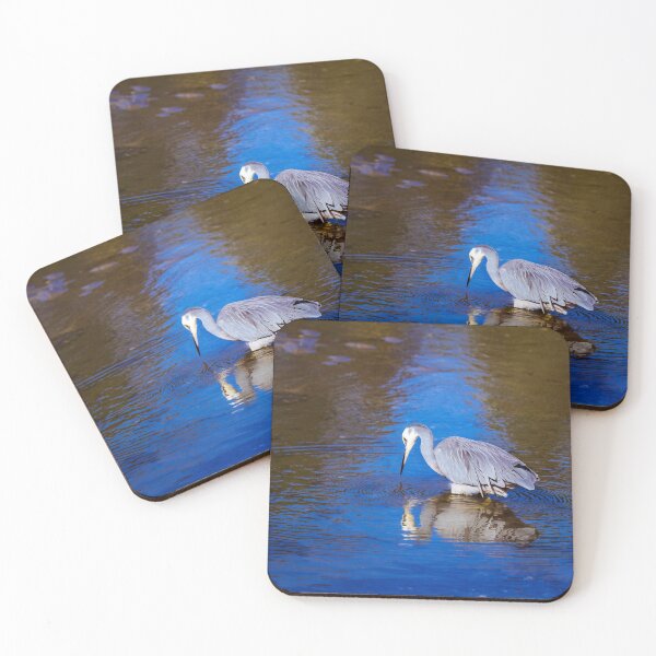 Item preview, Grey Heron reflection designed and sold by DVart-nz.