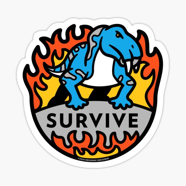 Lystrosaurus: Survive Sticker