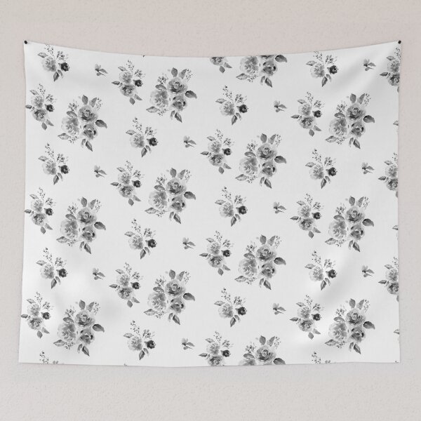 Item preview, Black and White Roses designed and sold by handandhart.