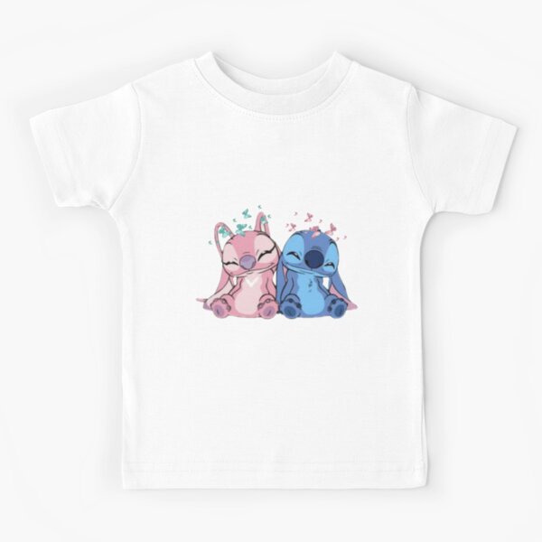 Stitch and Angel Camiseta para niños