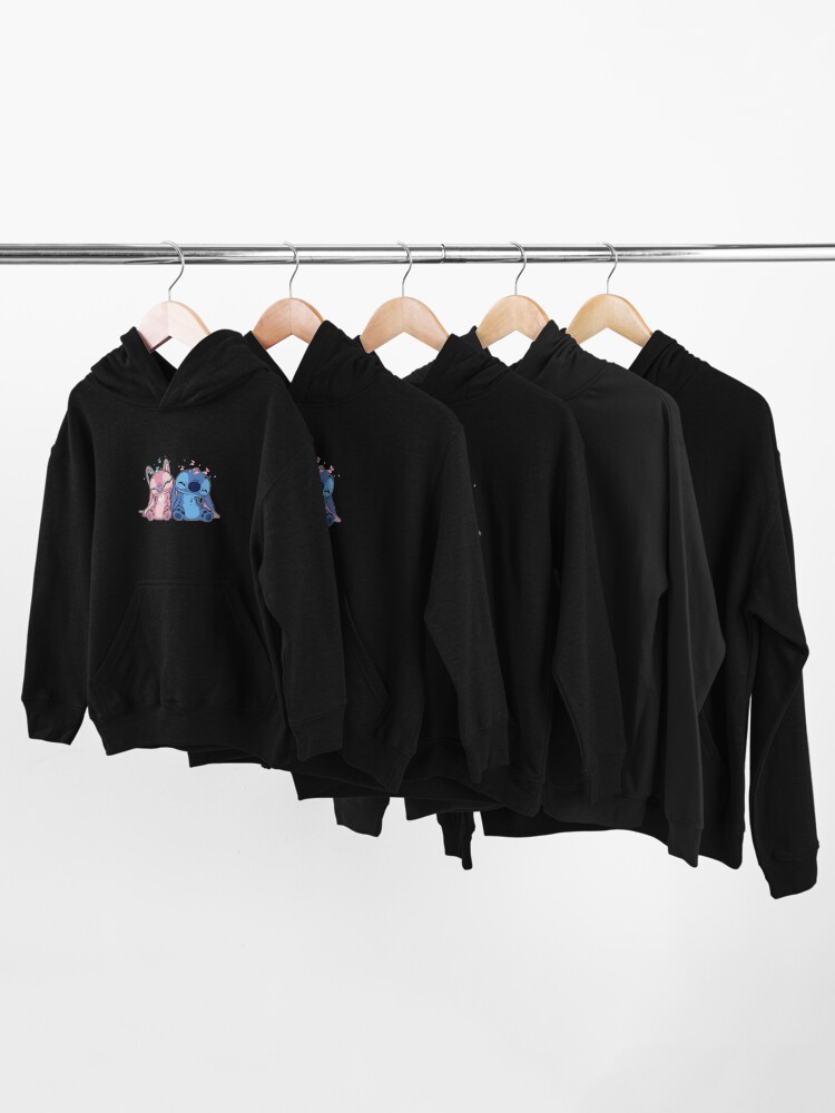 Stitch and Angel Kids Pullover Hoodie sold by Isaac Faber phd