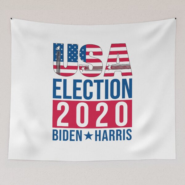 Item preview, Red White Blue - USA Election 2020 - Biden Harris designed and sold by 4wordsmovement.