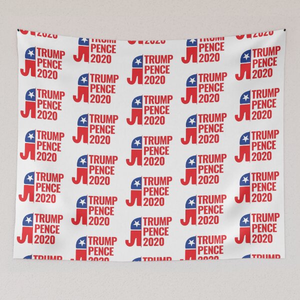 Item preview, Trump Pence 2020 Republican Elephant designed and sold by BunnyPrinceDegn.