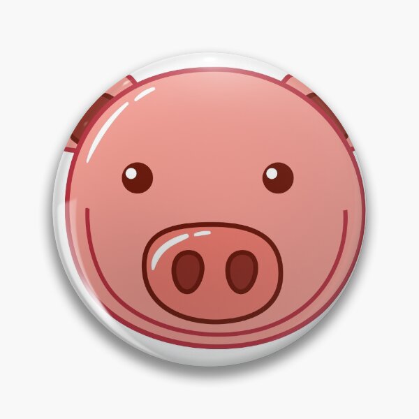 Item preview, Pink pig designed and sold by Graphicganga.