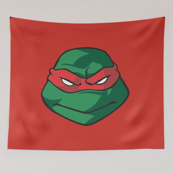 Item preview, TMNT Raphael face designed and sold by BlackHoleMedia.