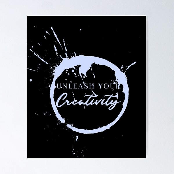 Item preview, Unleassh your creativity designed and sold by positivemessage.