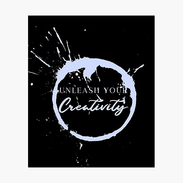 Item preview, Unleassh your creativity designed and sold by positivemessage.