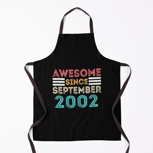 Item preview, Retro Vintage 18th Birthday - Awesome Since September 2002 designed and sold by meedTee.