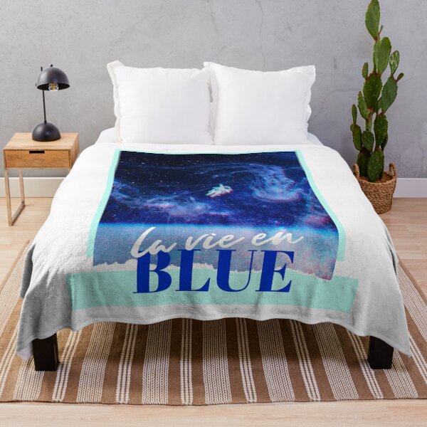 Item preview, La Vie en Blue Astronaut Space Ocean designed and sold by SobaWaveStudio.