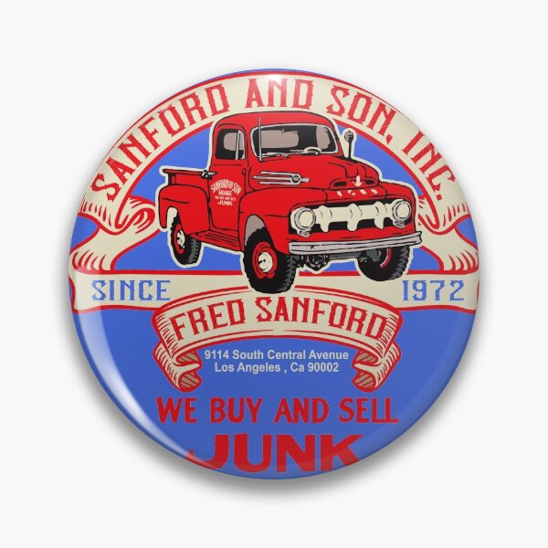 Item preview, Sanford and Son Truck Ribbon designed and sold by Alema Art.