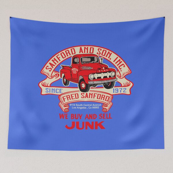 Item preview, Sanford and Son Truck Ribbon designed and sold by Alema Art.