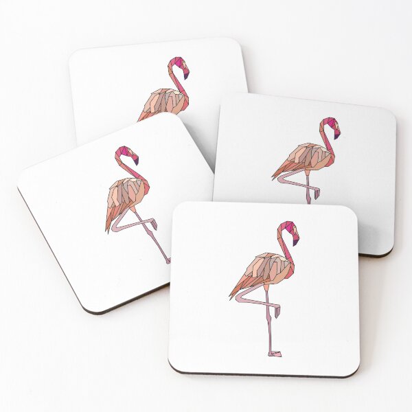 Item preview, Geometric Flamingo - Pink designed and sold by Geometricshow.
