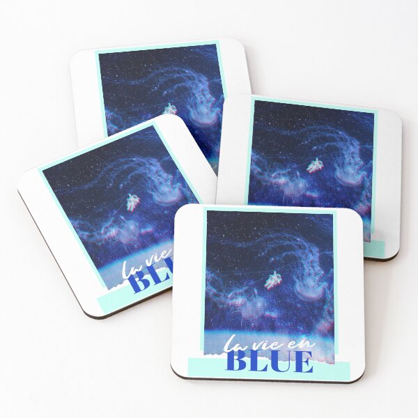 Item preview, La Vie en Blue Astronaut Space Ocean designed and sold by SobaWaveStudio.