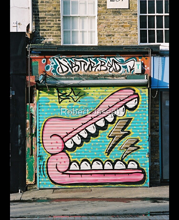 Bowie Lightning Bolt | Camden | London Lifestyle | Graffiti Street Art