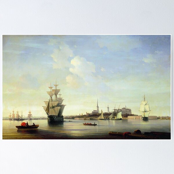 Item preview, Reval - Ivan Aivazovsky - 1844 designed and sold by CJET.