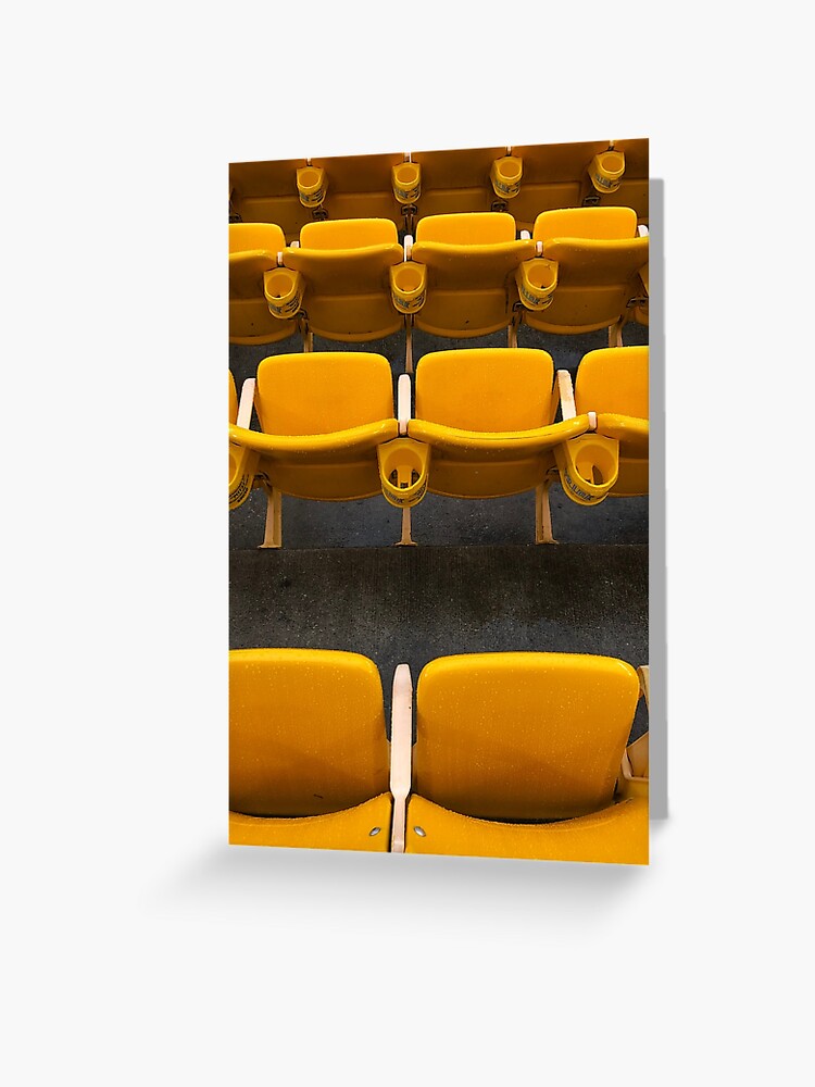 Steelers Stadium Seats Greeting Card for Sale by modaisy