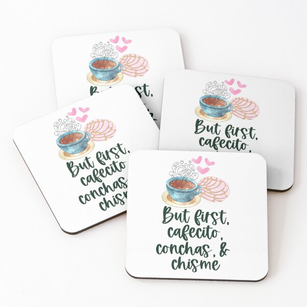 Item preview, But first cafecito, conchas & chisme designed and sold by whyshecreates.