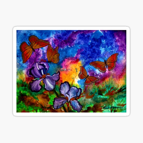 Item preview, Monarchs at Sunset designed and sold by ArtByMark1.