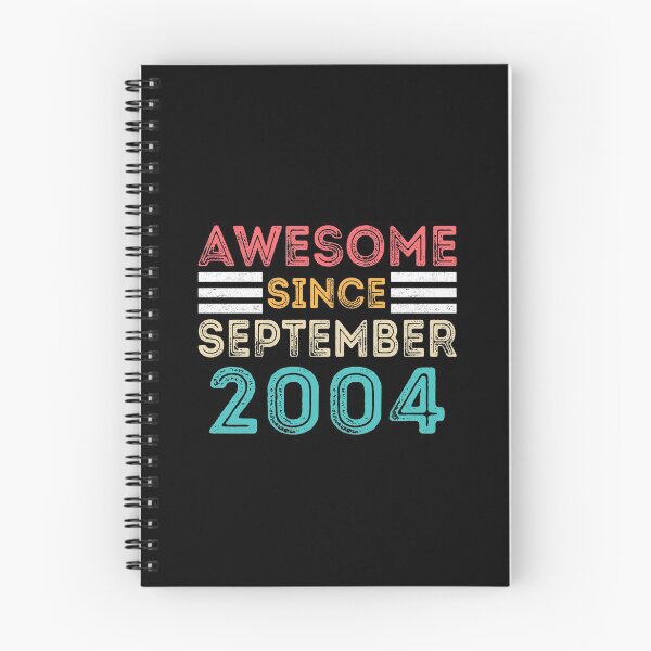 Item preview, Retro Vintage 16th Birthday - Awesome Since September 2004 designed and sold by meedTee.