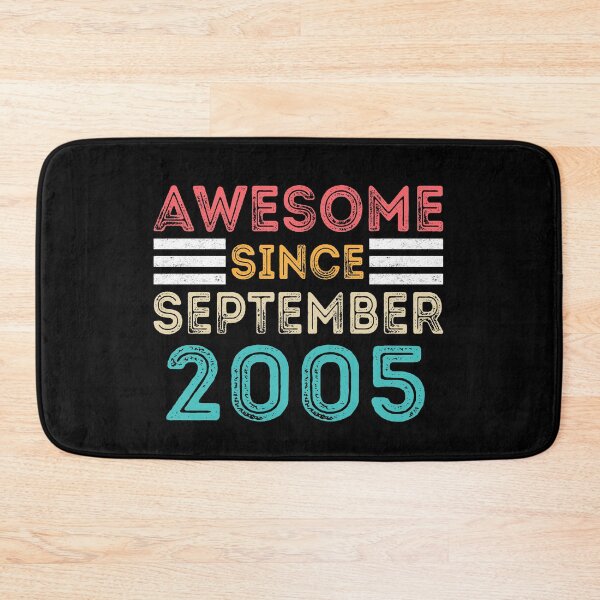 Item preview, Retro Vintage 15th Birthday - Awesome Since September 2005 designed and sold by meedTee.