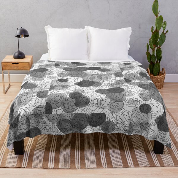 Item preview, Black and White Contrast Vibe Flowers designed and sold by Amelia Dean.