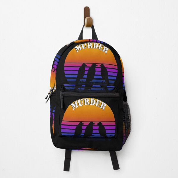 Item preview, Retro sunset Murder of Crows designed and sold by AllLeftSides42.
