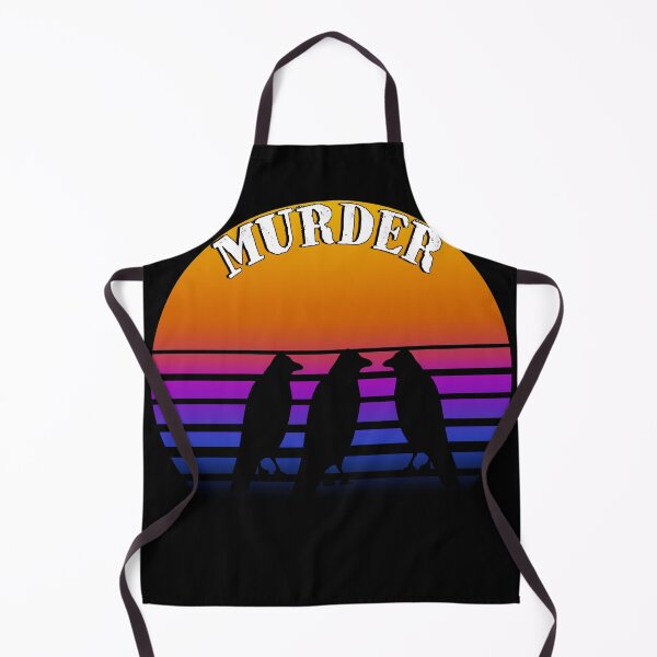 Item preview, Retro sunset Murder of Crows designed and sold by AllLeftSides42.