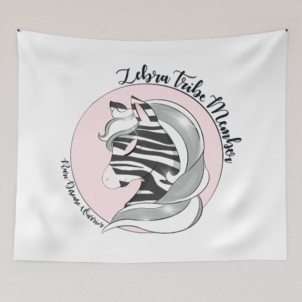 Item preview, Zebra Tribe Member Pink designed and sold by Elle  Hazlett.