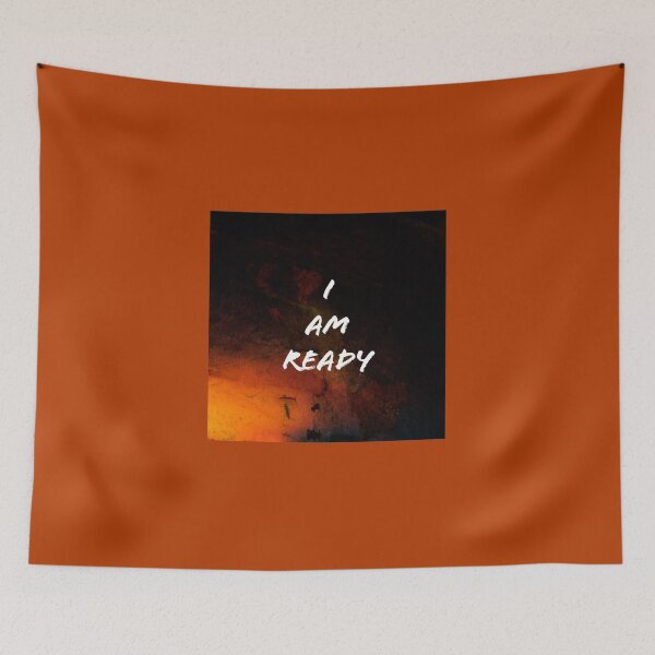 Item preview, I AM READY | Positive Empowering Affirmation Art by Alana Vera designed and sold by ascendingalana.