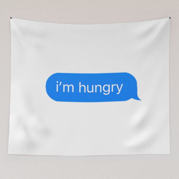 Item preview, i'm hungry text designed and sold by Kj-Juliet.