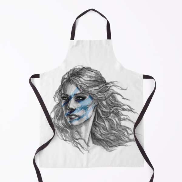 Item preview, Painted Wild Woman, Blue designed and sold by Brina Williamson.